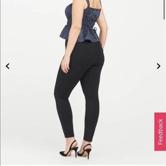 SPANX The Perfect Pant Black Ankle 4-Pocket size XL - Picture 11 of 11